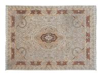A Chinese Silk Rug of Tabriz Design — 20TH CENTURY