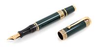 An Aurora Dante Alighieri Limited Edition Fountain Pen and Ink Set