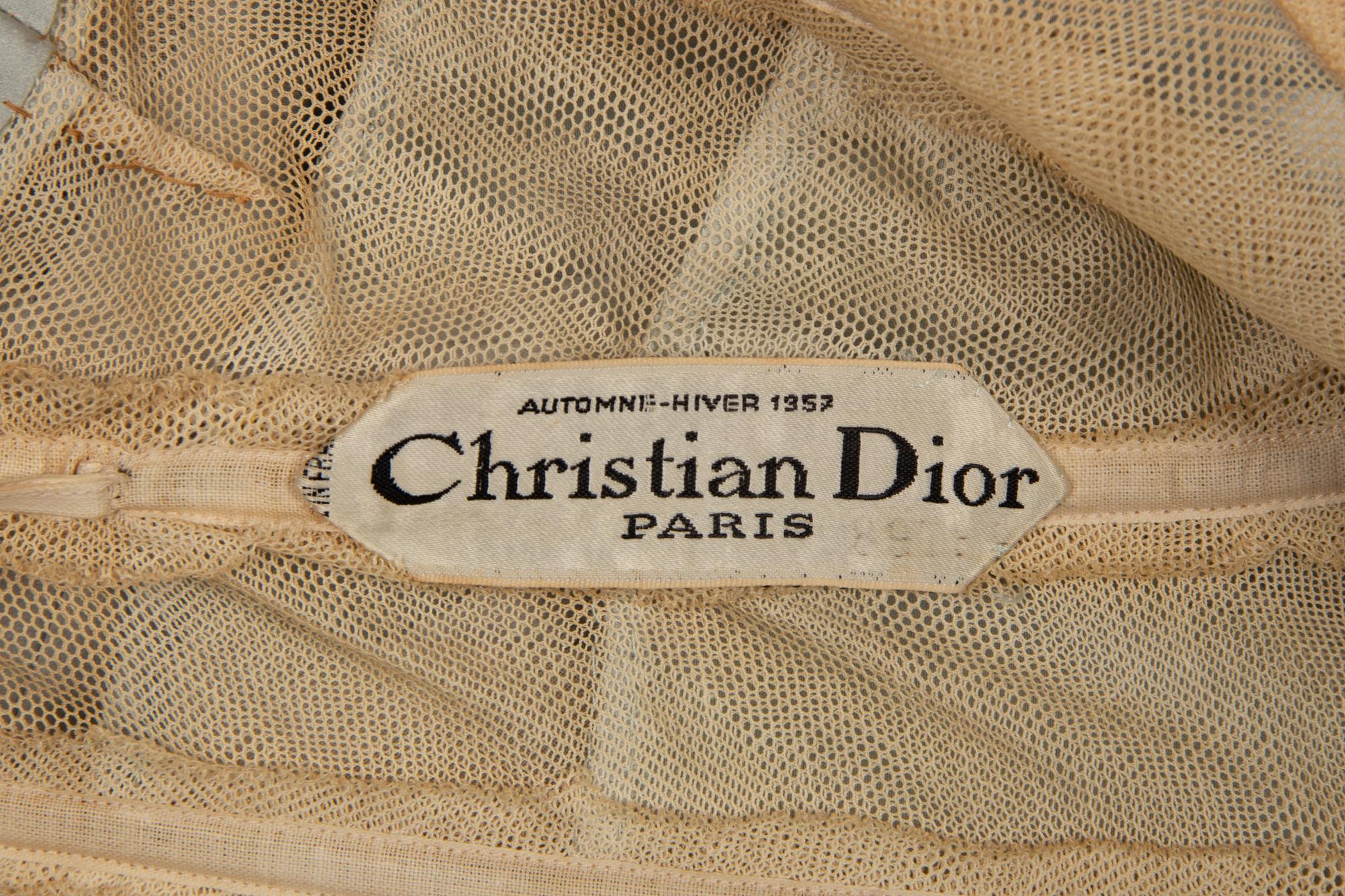 Christian Dior Haute Couture Evening Dress, 1957
