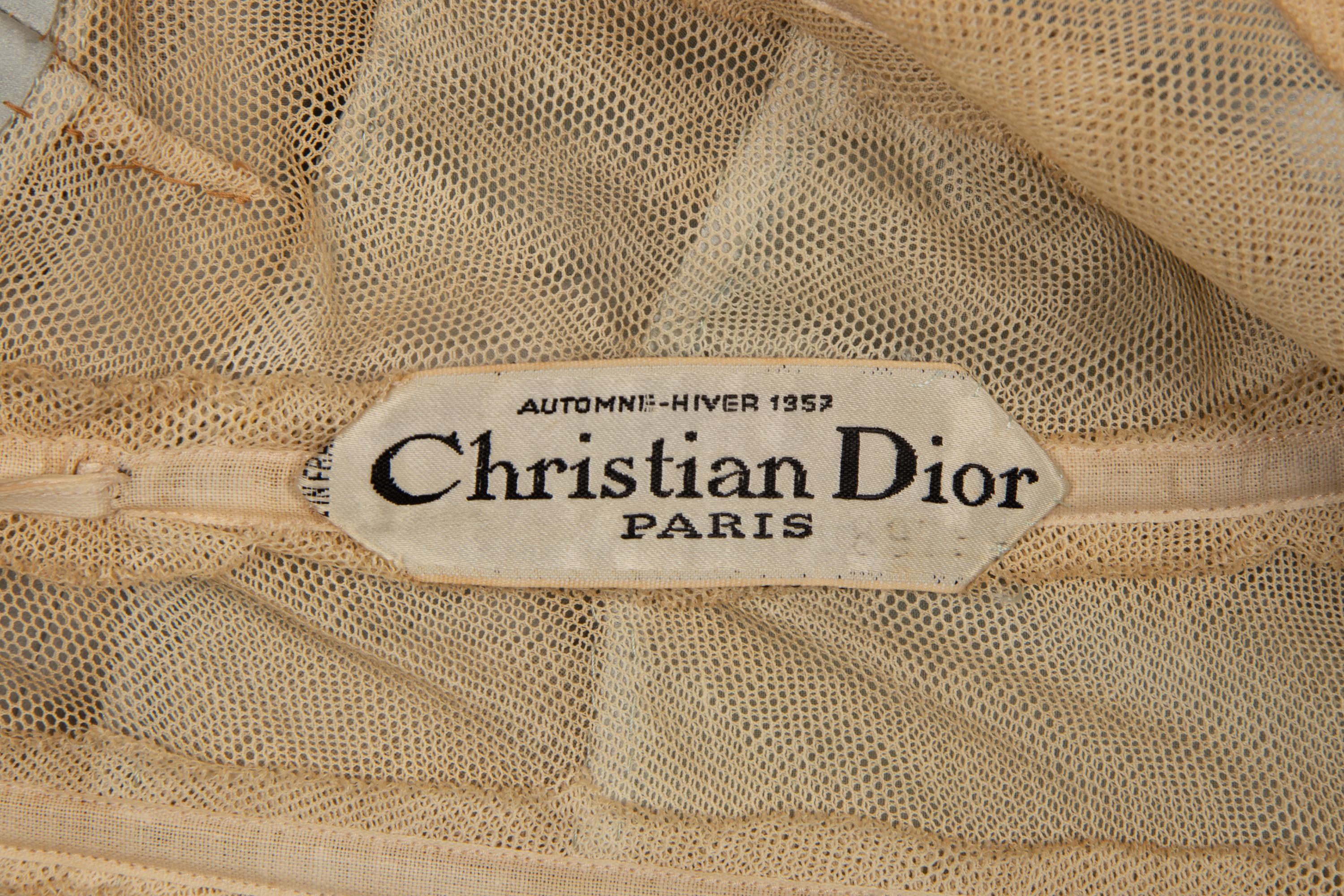 Christian Dior Haute Couture Evening Dress, 1957