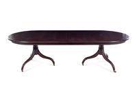 A Contemporary Mahogany Extension Dining Table