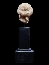 A Roman Marble Head of a Goddess