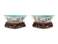 A Pair of Chinese Porcelain Bowls