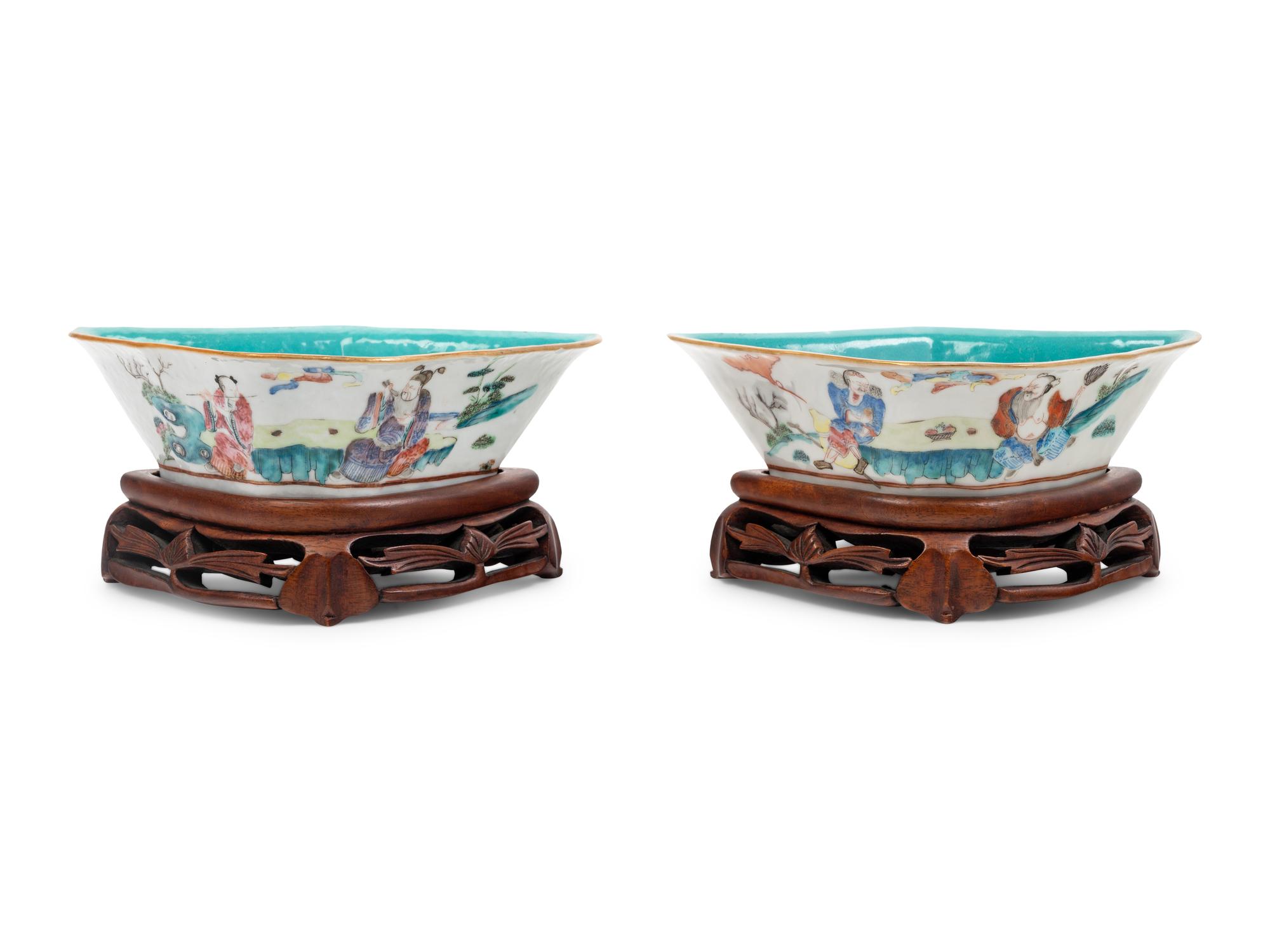A Pair of Chinese Porcelain Bowls