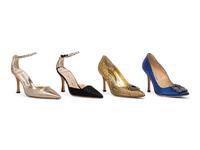 Four Pairs of Manolo Blahnik Shoes