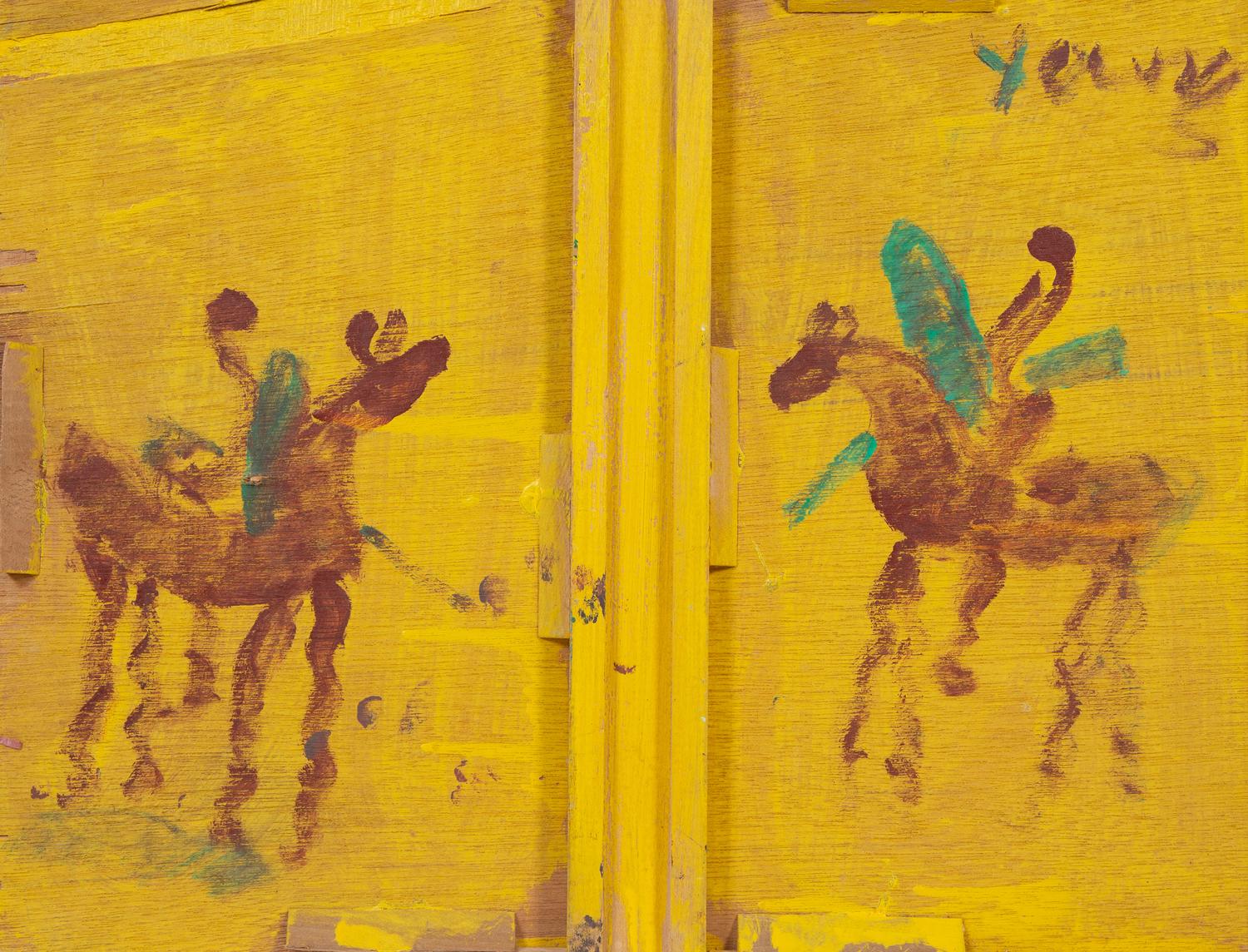 Two Figures on Horseback