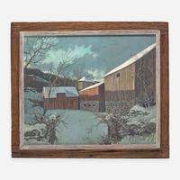 Eric Sloane (American, 1905–1985) February (New Milford, CT)