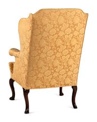 A George I Walnut Wingback Armchair