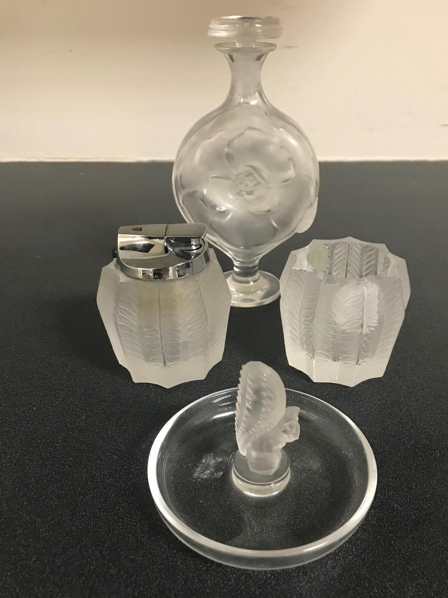 Four Lalique Articles — 20TH CENTURY