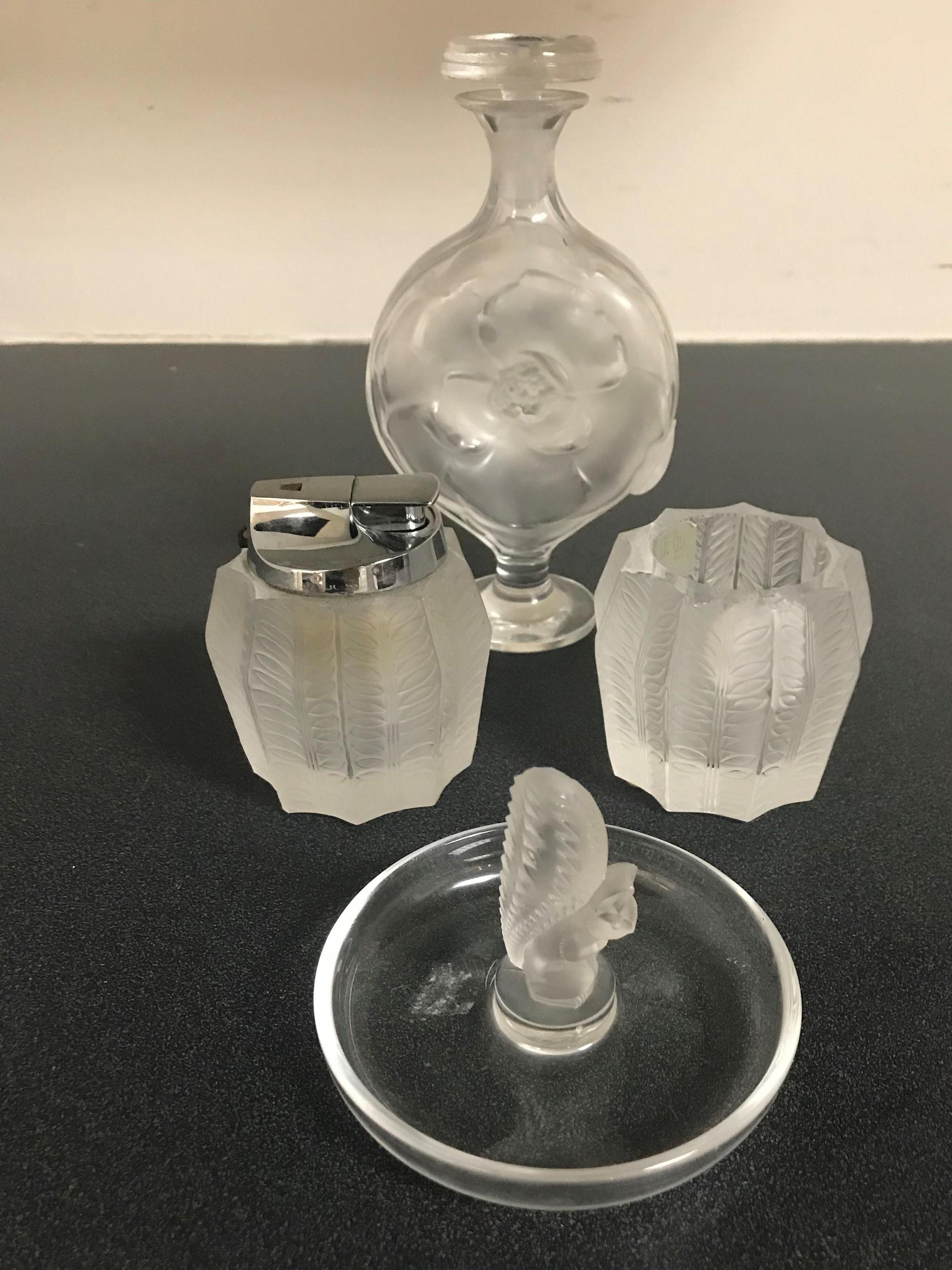 Four Lalique Articles — 20TH CENTURY