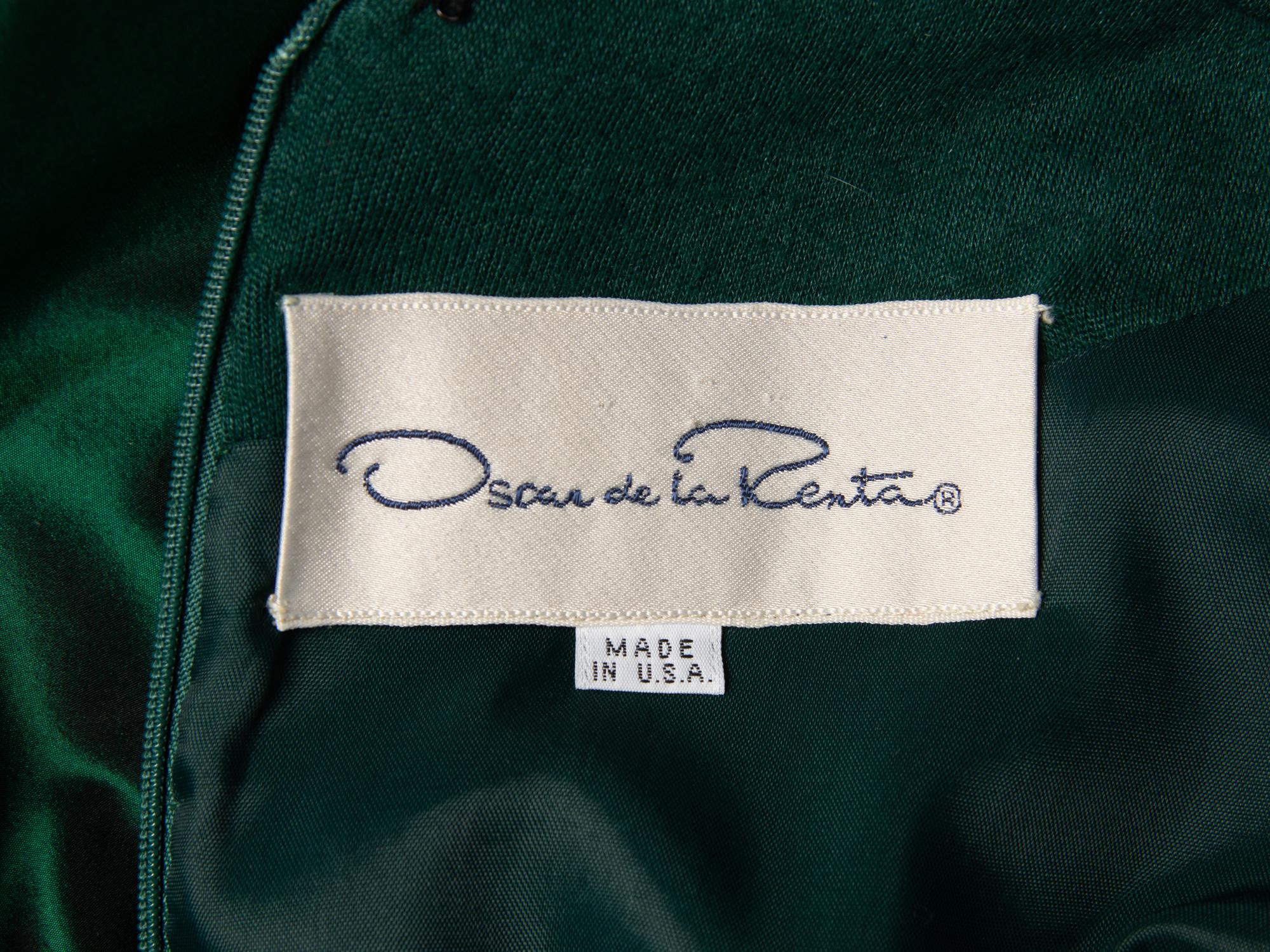 Oscar de la Renta, Evening Gown