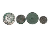 Four Chinese Bronze Mirrors