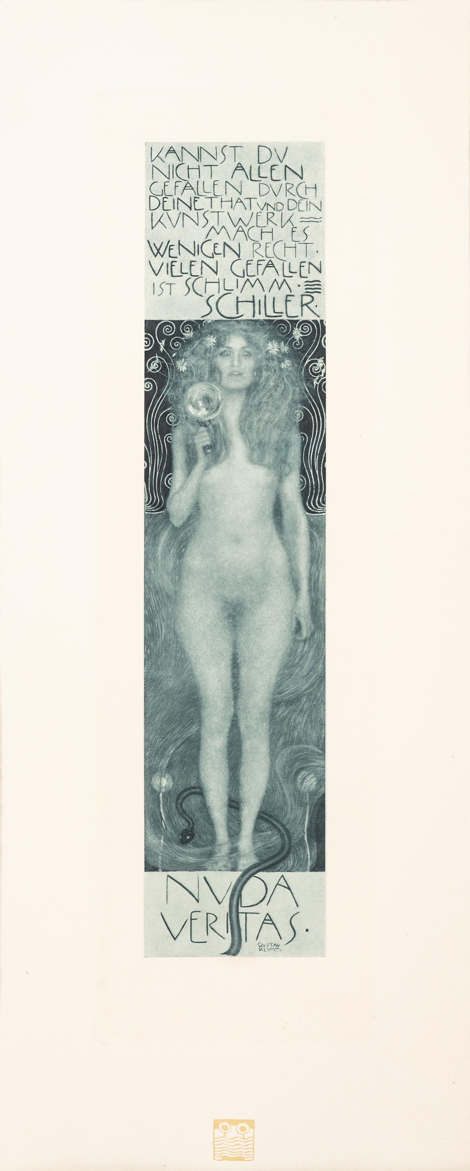 Nuda Veritas (from Das Werk von Gustav Klimt )