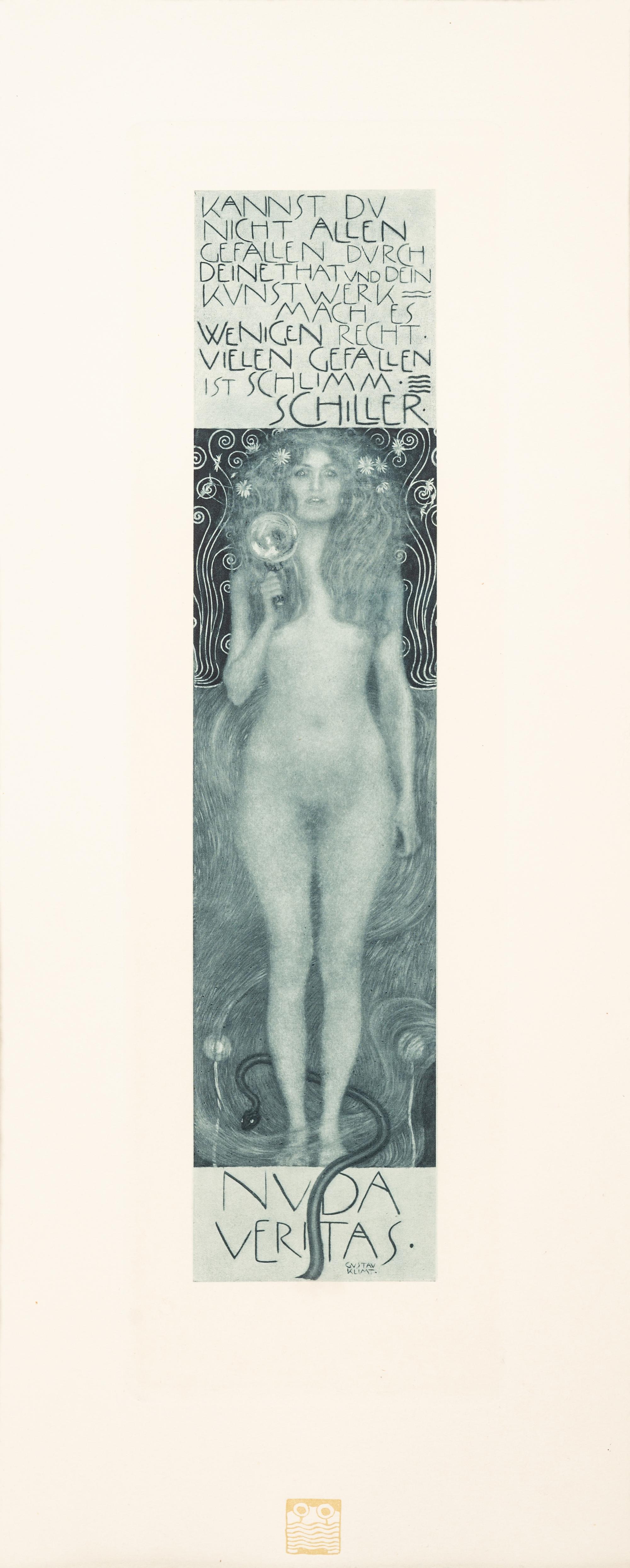 Nuda Veritas (from Das Werk von Gustav Klimt )