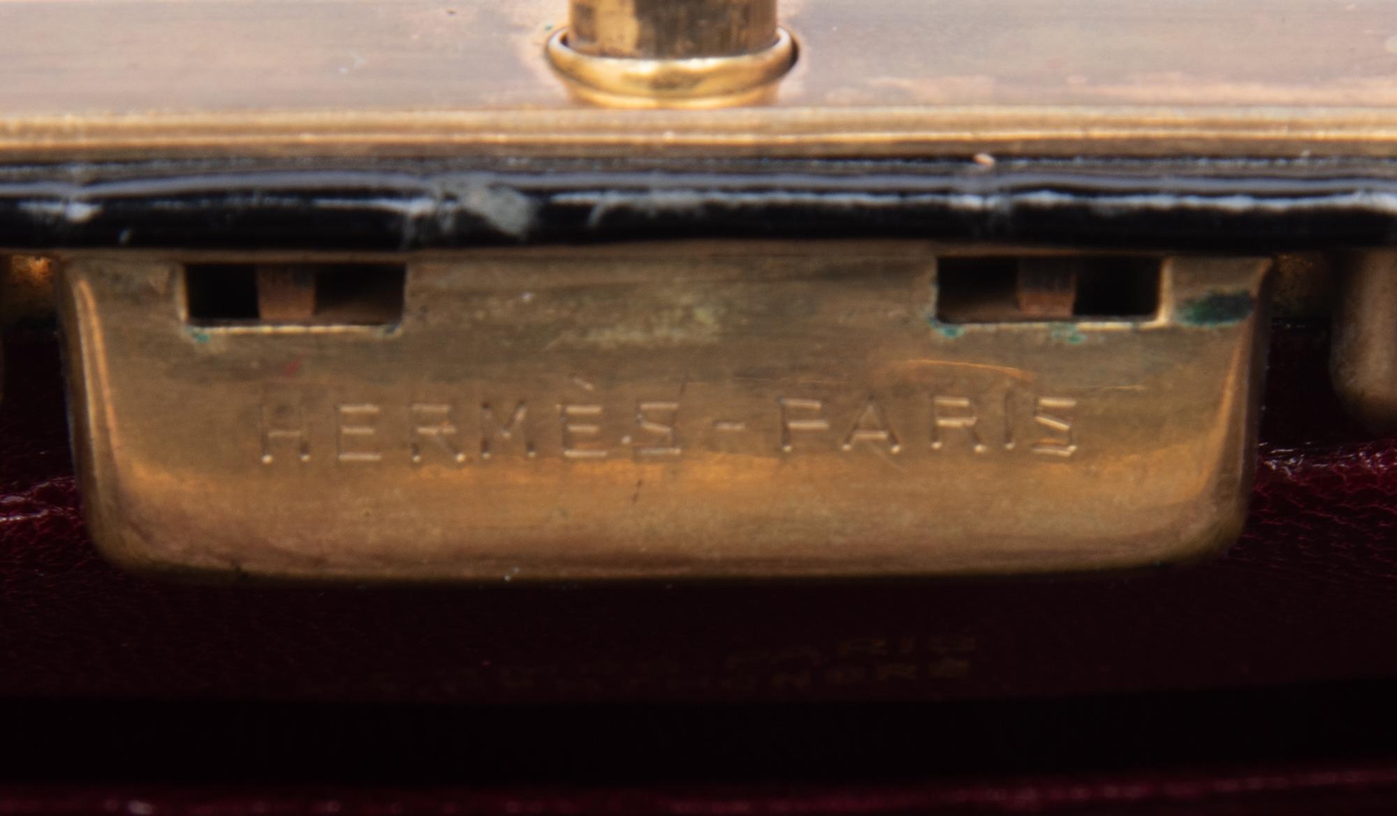 Hermès Crocodile Sac Mallette 26cm, c1956