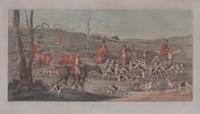 Four Handcolored Engravings by T. Sutherland Each: 10 x 17 5/8 inches. — AFTER HENRY ALKEN (BRITISH, 1785-1851)