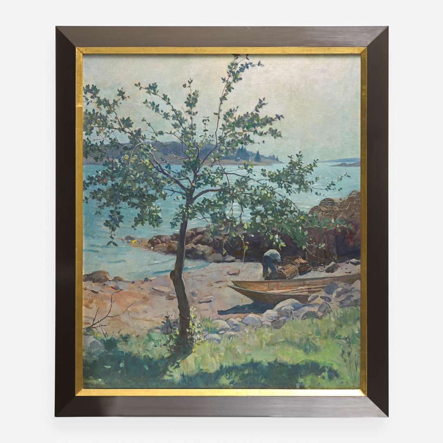 N. C. Wyeth (American, 1882–1945) Jetty Tree (Port Clyde, Maine)