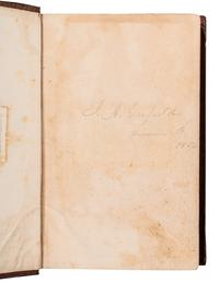 [GARFIELD, James A. (1831-1881), his copy]. BASKERVILLE, Alfred, translator. The Poetry of Germany…Second Edition. Philadelphia: John Weick, 1856.