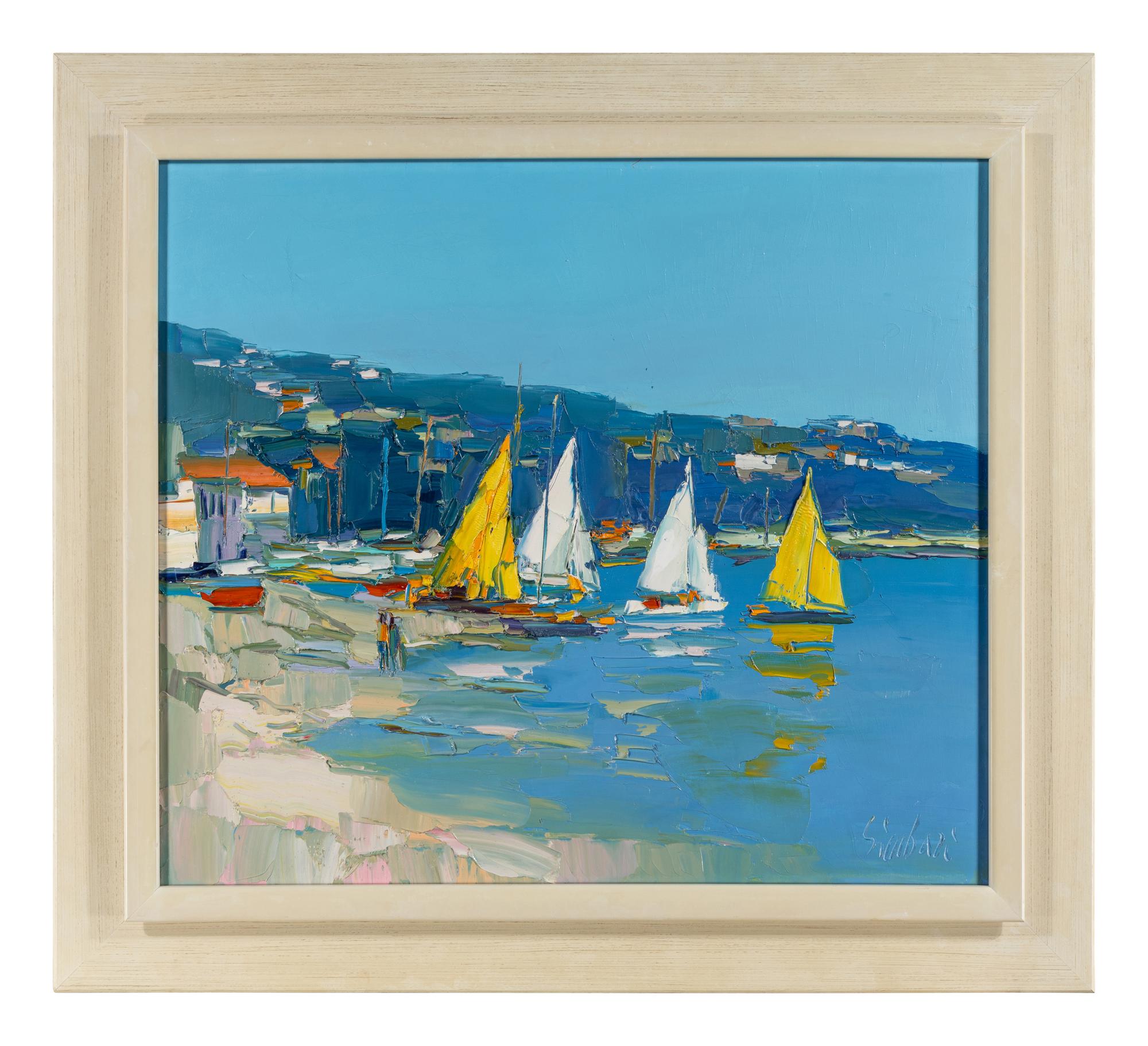 Sailboats Near Beach