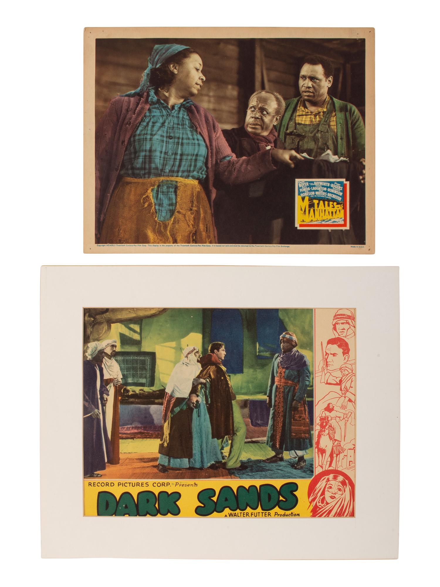 [ROBESON, PAUL (1898-1976)]. A group of 14 items mostly related to Robeson's career as a performer.