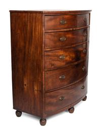 A Federal Style Mahogany Chest of Drawers