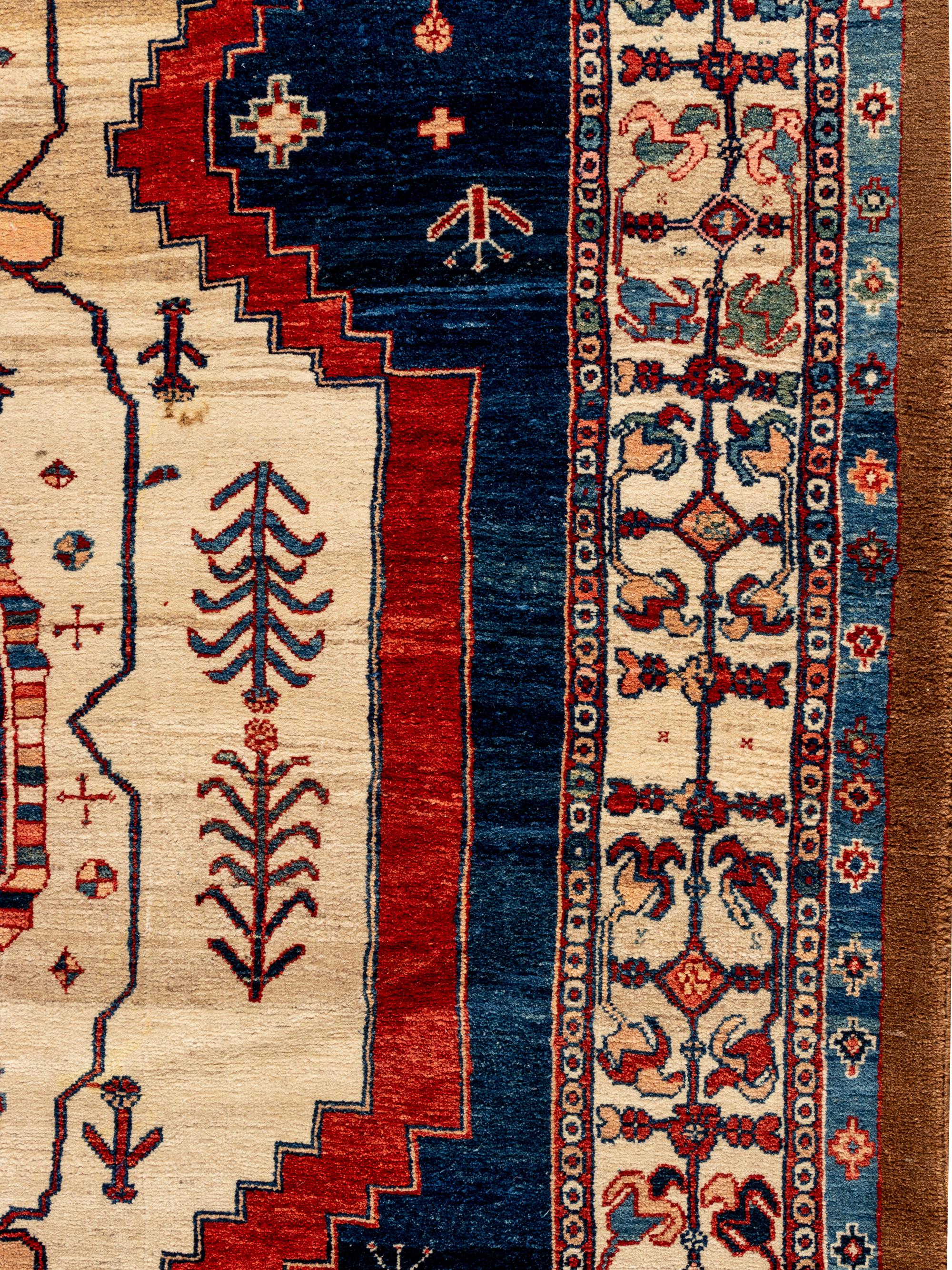 A Turkish Bakhshaish Design Wool Rug