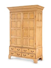 A Continental Pine Cabinet