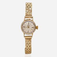 A 14K Yellow Gold Omega Watch