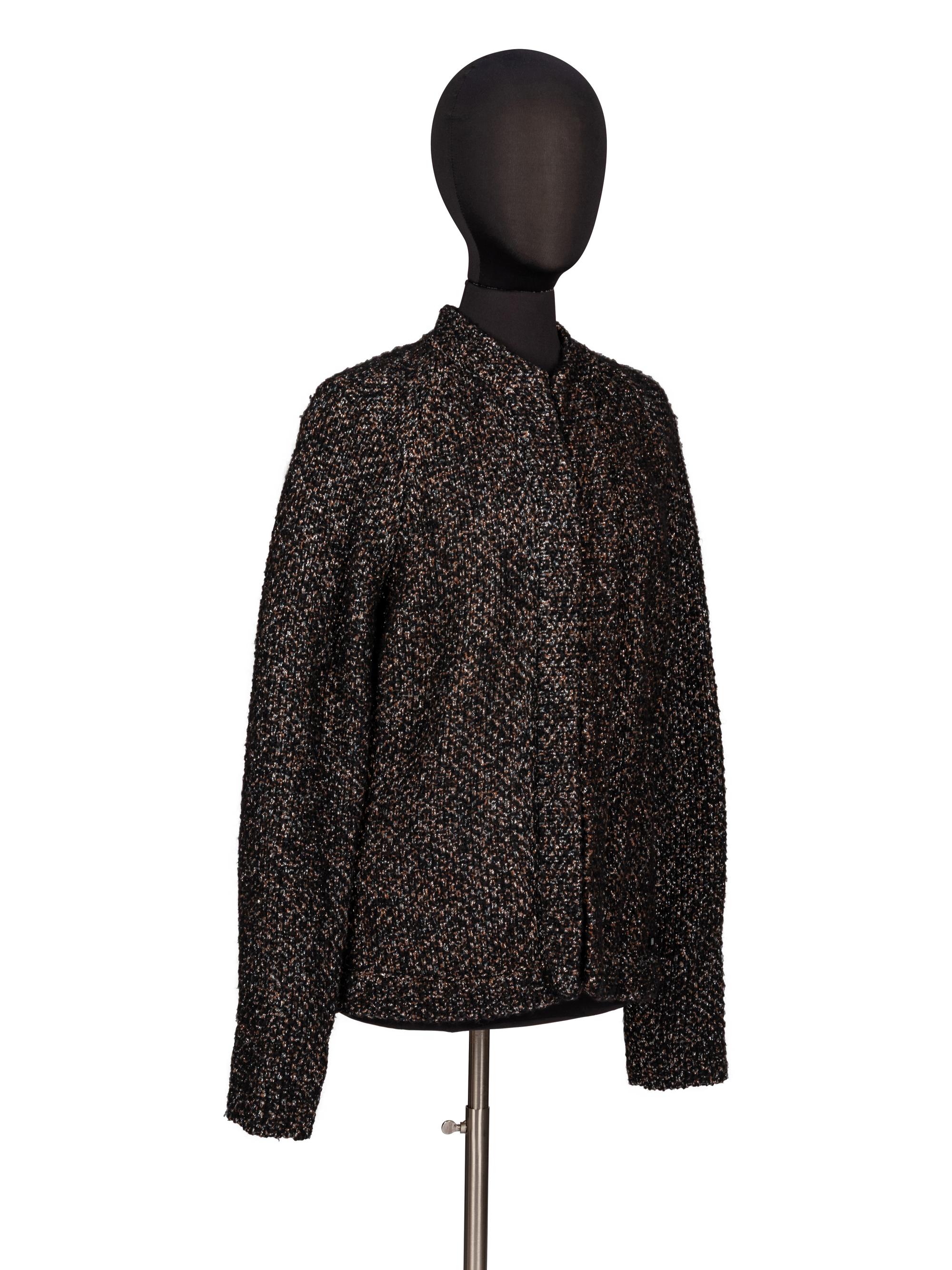 Chanel, Metallic Knit Cardigan