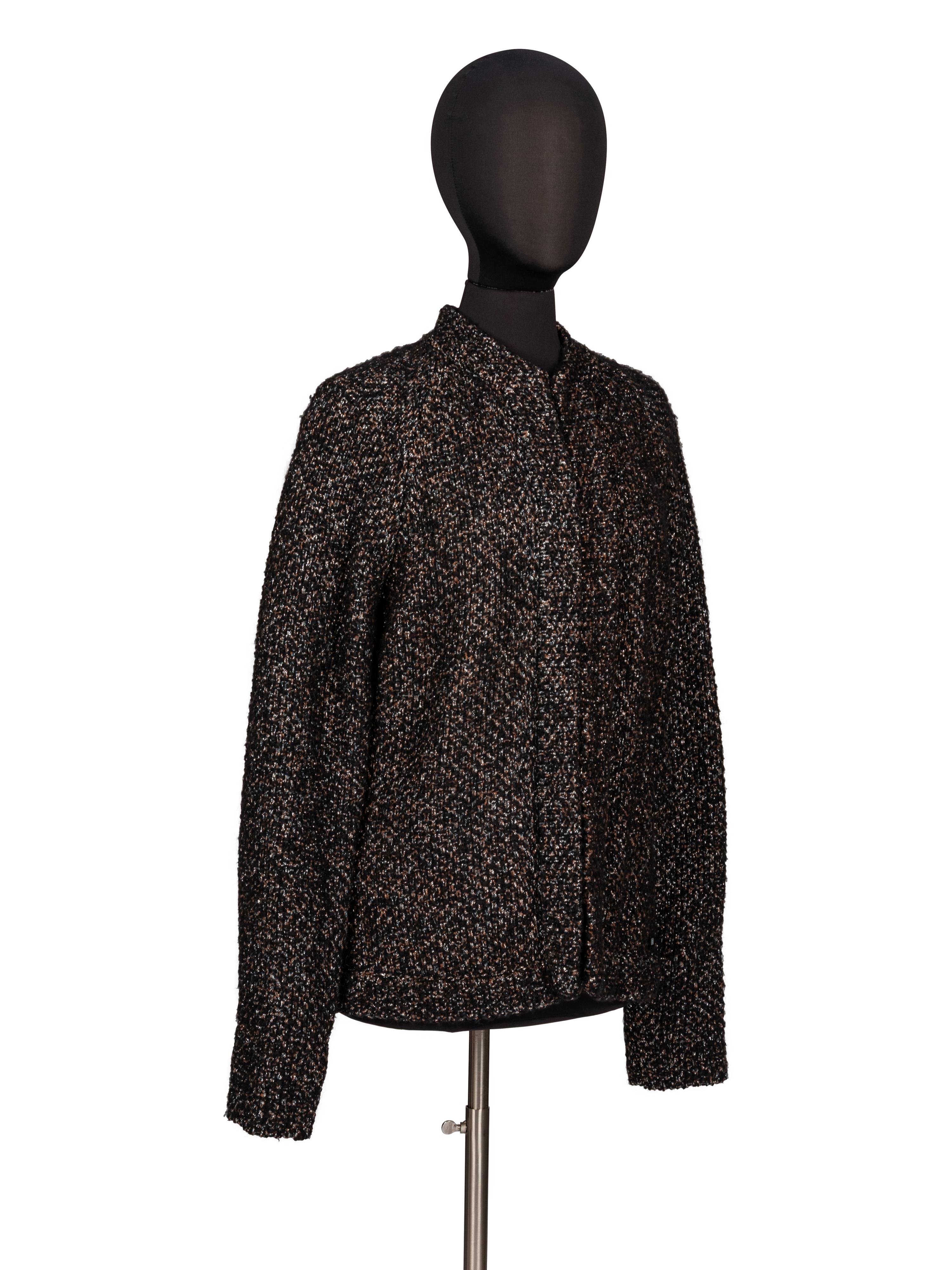 Chanel, Metallic Knit Cardigan