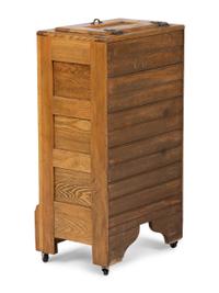 A Bay State Mfg. Co. Oak Ice Box