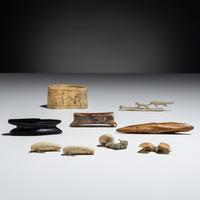 Collection of Inuit Harpoon Head, Buttons, Labrets, PLUS