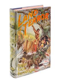 BURROUGHS, EDGAR RICE. Land of Terror. Tarzana, CA, 1944. First edition.