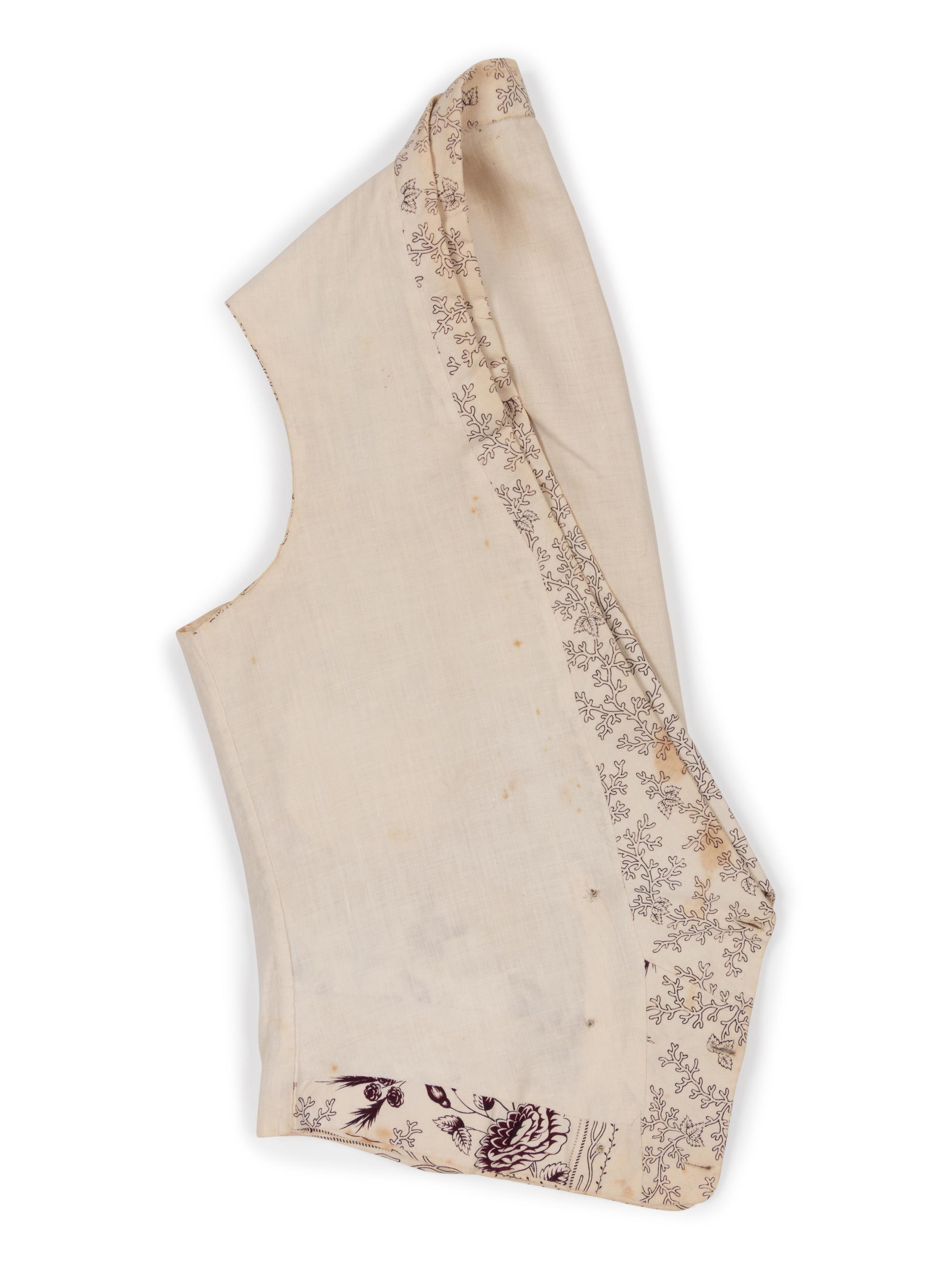 Three Men's 19th Century Waistcoats/Vests, 1840-1860