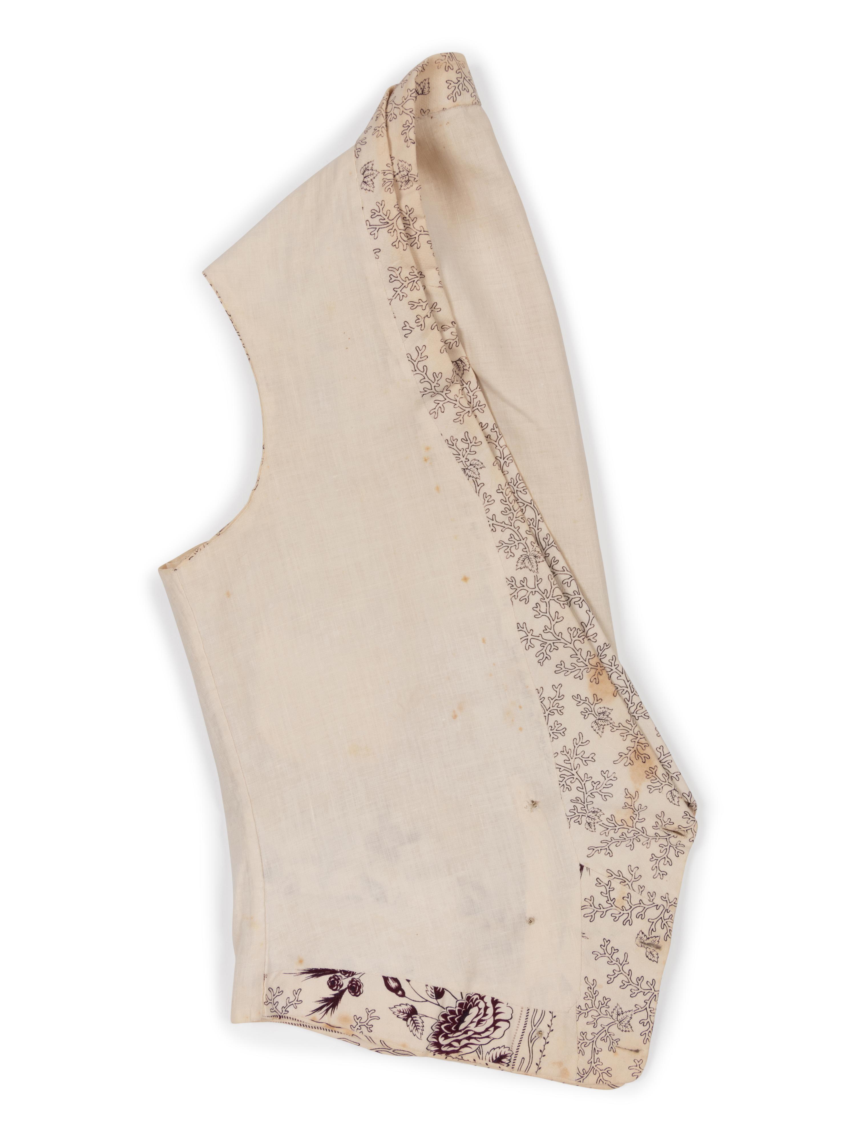 Three Men's 19th Century Waistcoats/Vests, 1840-1860