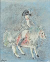 Asparagus Lady , Four Fishermen , and Napoleon on a Horse (a group of three works)