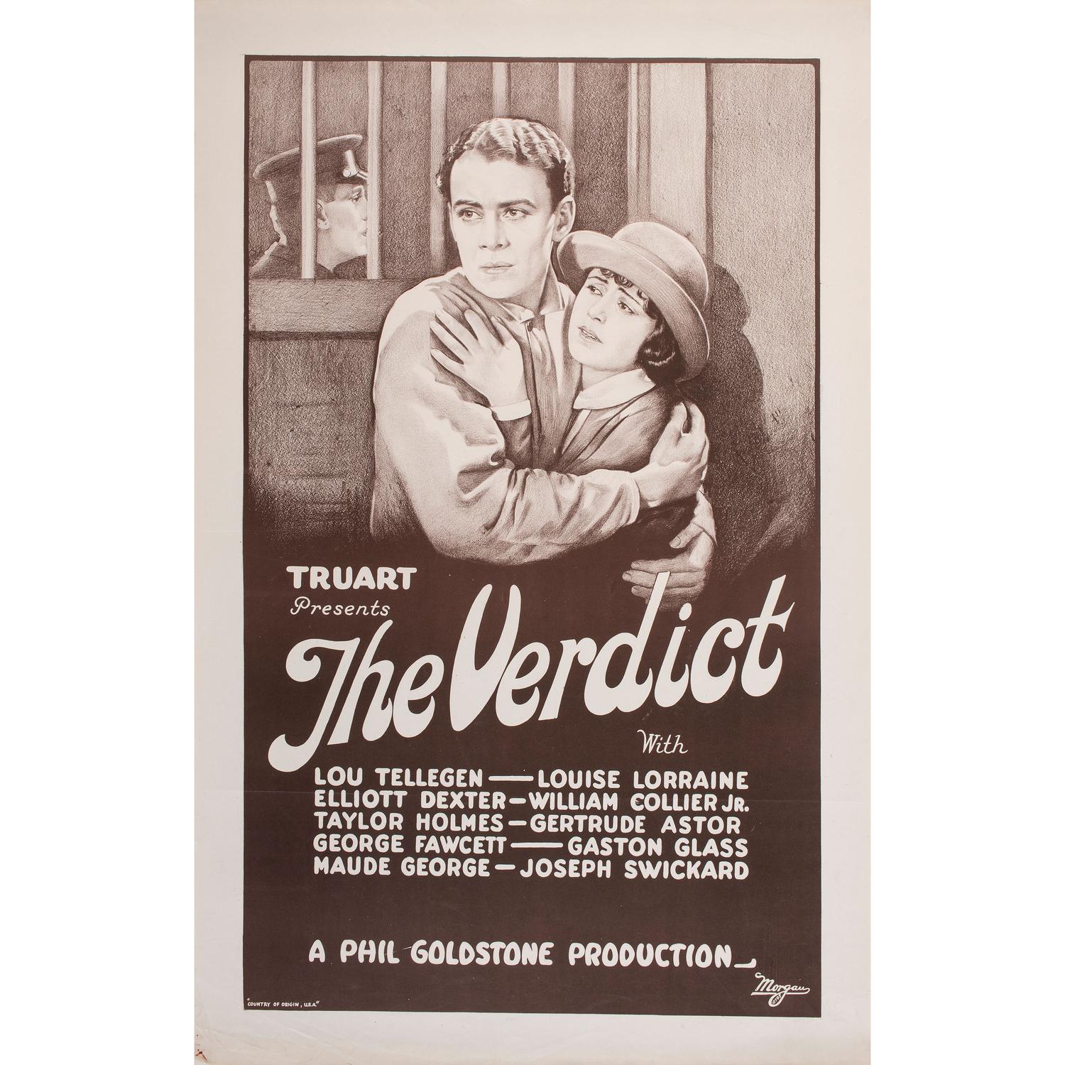Seven Phil Goldstone "The Verdict" Film Posters