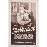 Seven Phil Goldstone "The Verdict" Film Posters