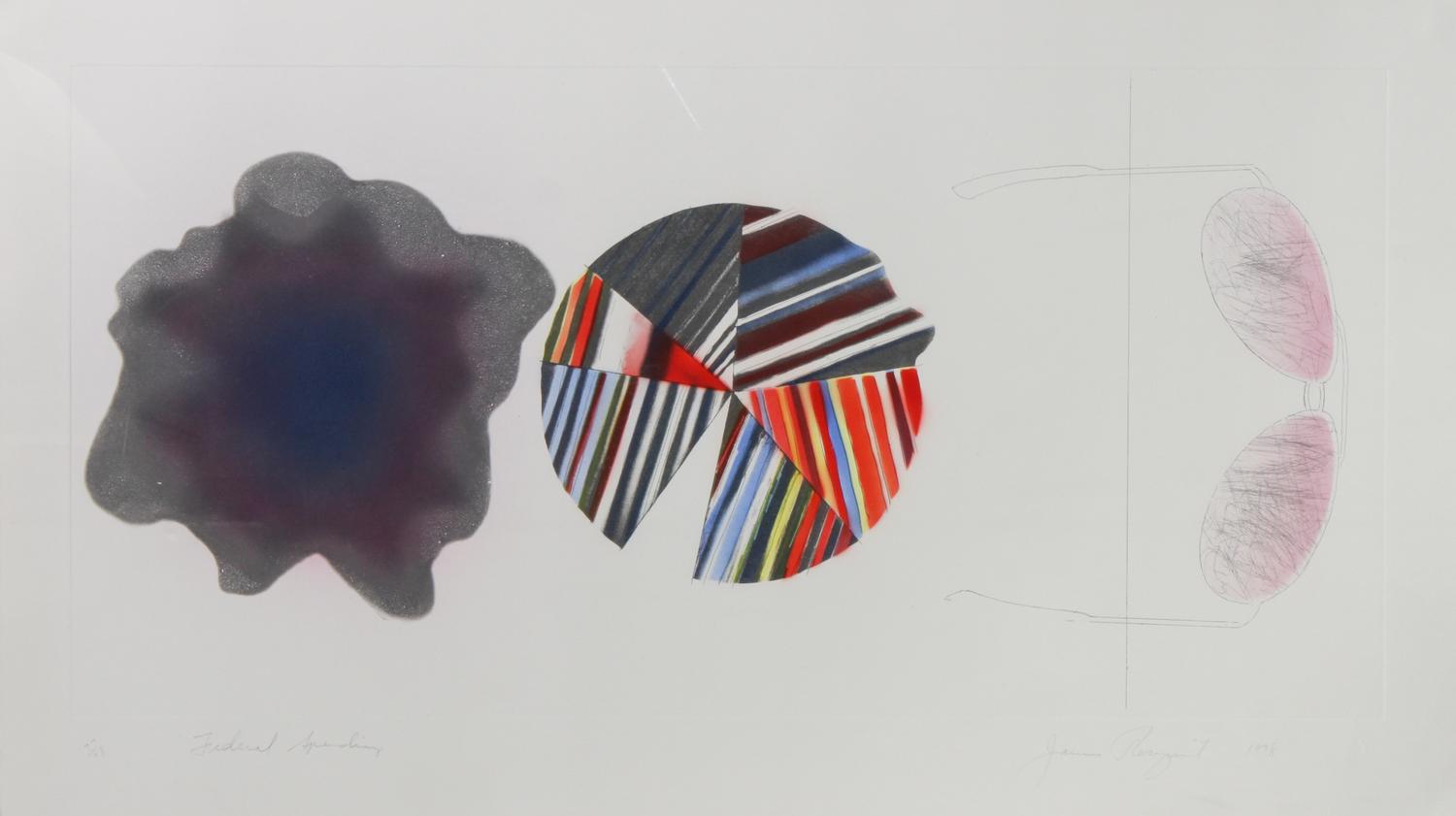 James Rosenquist, (American, b. 1933), Federal Spending, 1978