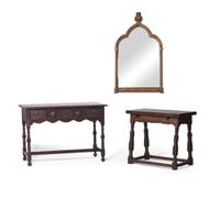 An Assembled Group of Baroque and Gothic Revival Furniture