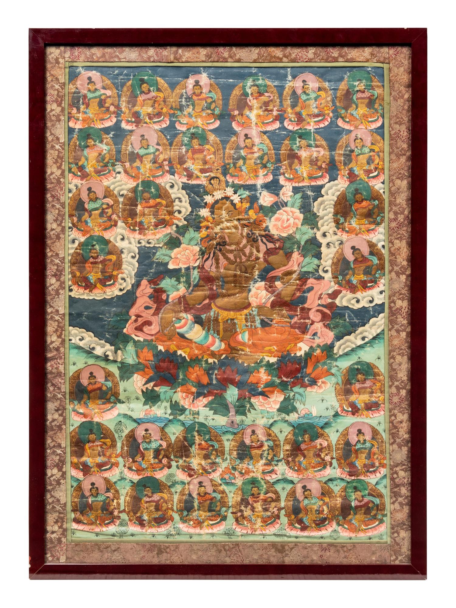 A Tibetan Thangka (20th Century)