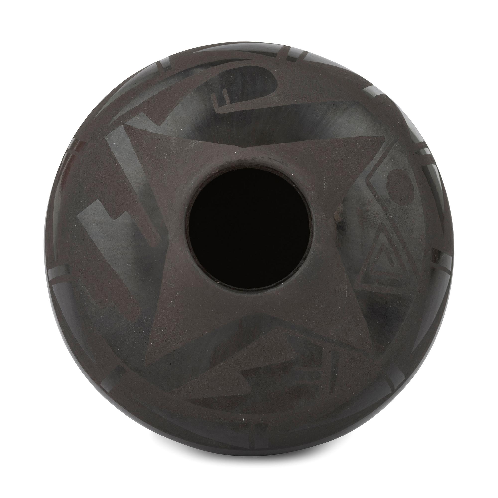 Blackware Pottery Vase