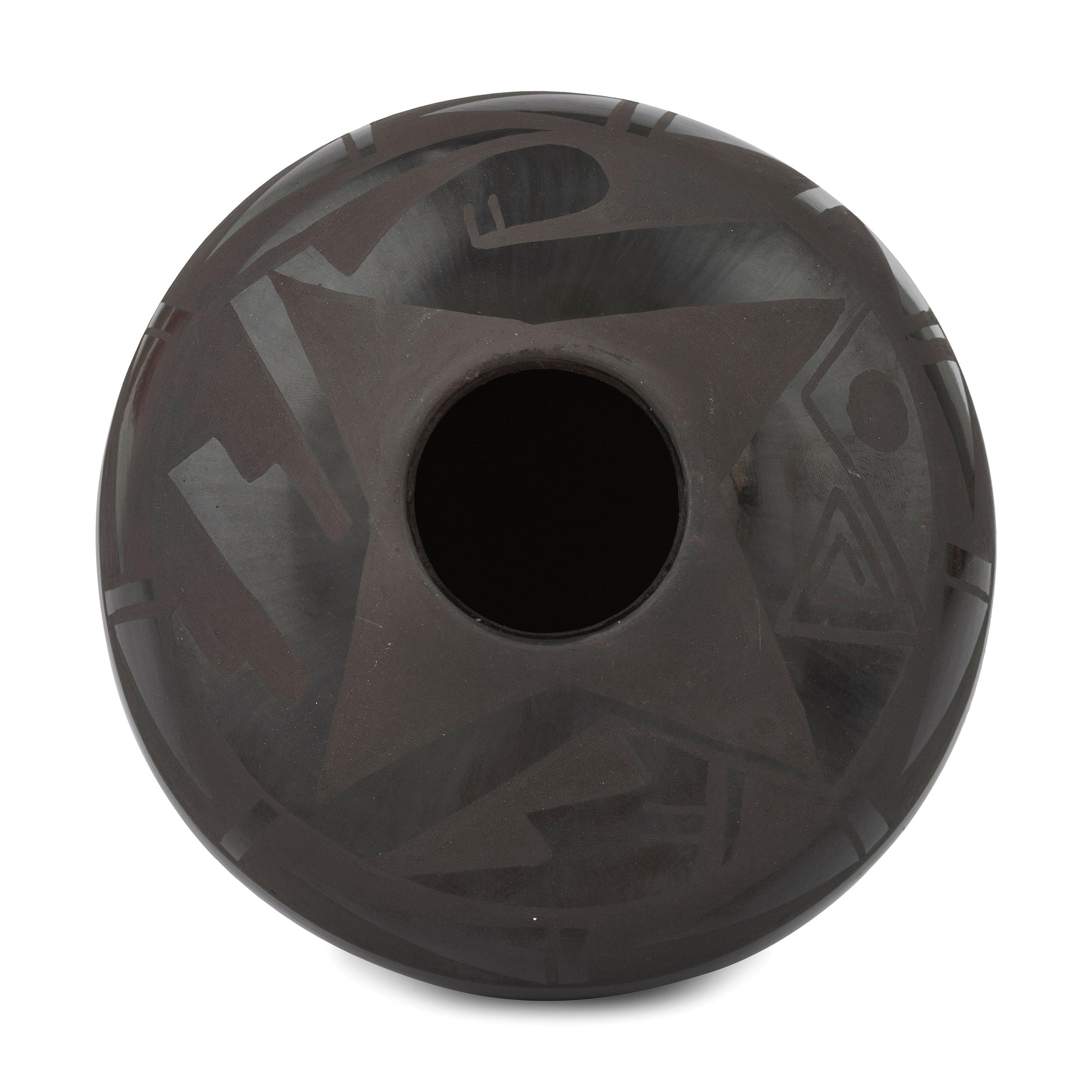 Blackware Pottery Vase