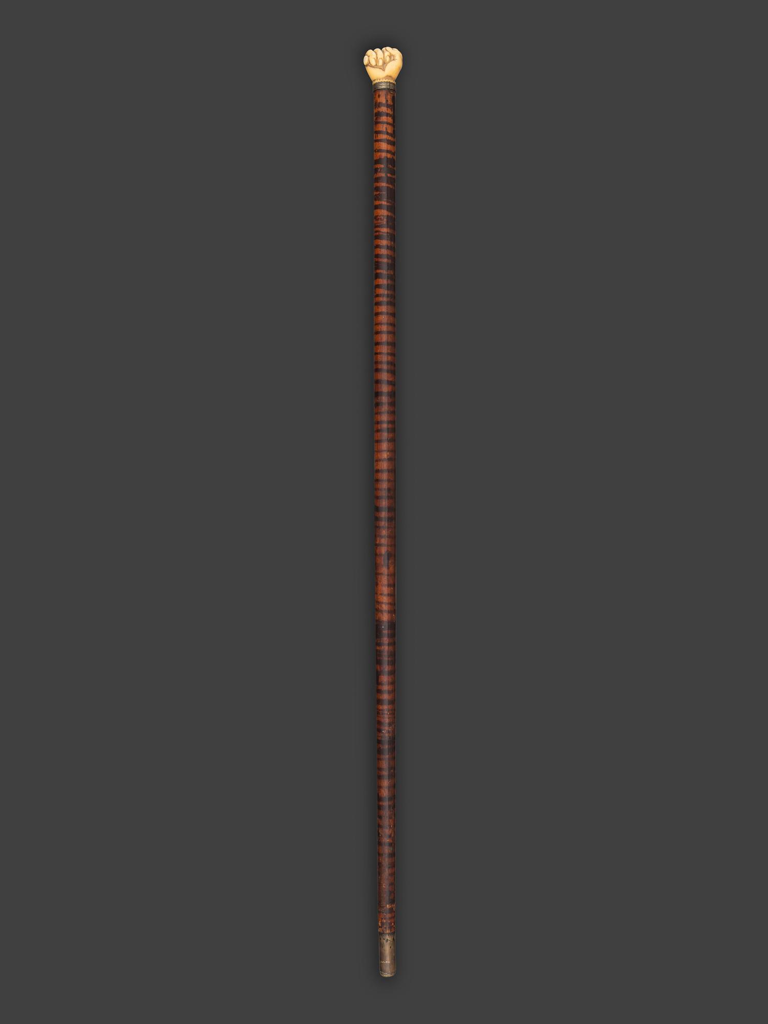 A Folk Art Cane with Friendship Head