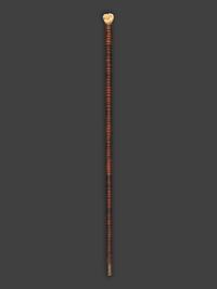 A Folk Art Cane with Friendship Head