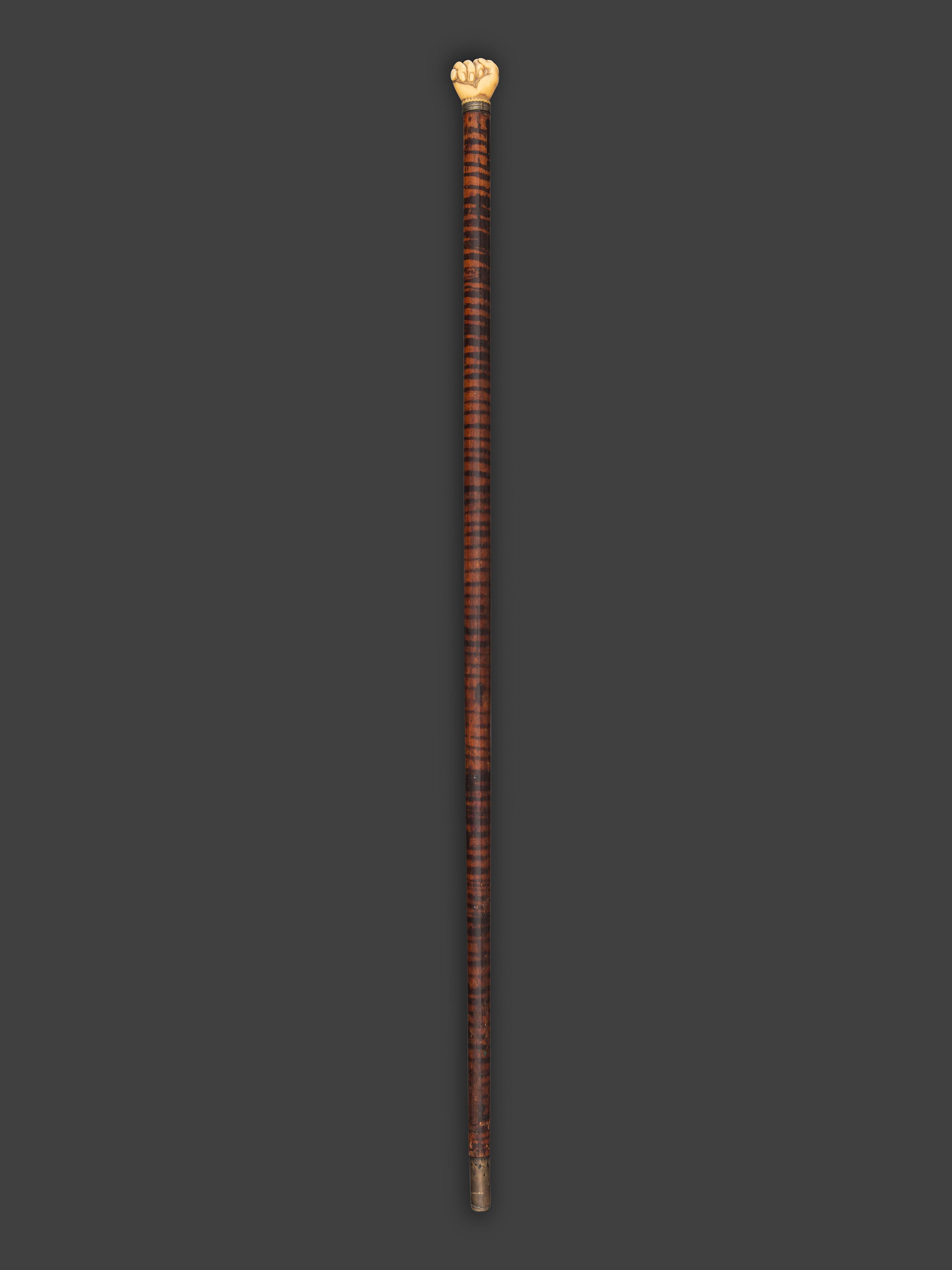 A Folk Art Cane with Friendship Head