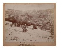 [WESTERN AMERICANA]. MCBRIDE, C.C., photographer. The Homestake gold mines and mills at Lead City, SD, on the B & M Railroad in the Black Hills . Crawford, NE, ca 1890s.