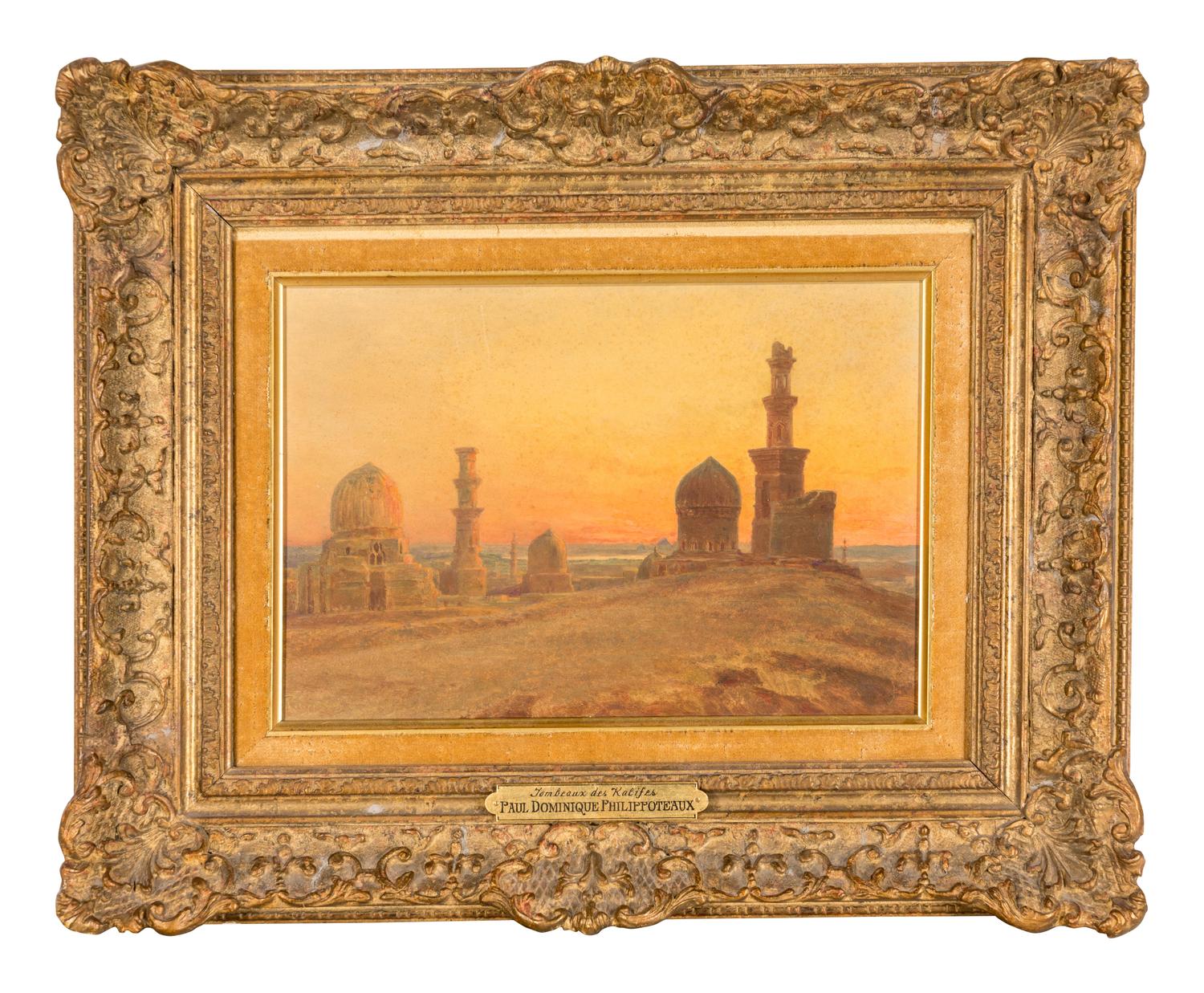 Tombeaux des Kalifes and Les Pyramides à Soleil Levant (a pair of works)