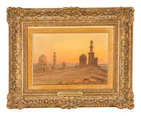 Tombeaux des Kalifes and Les Pyramides à Soleil Levant (a pair of works)