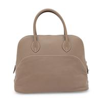 Hermès, Bolide 35 in Étain Swift Leather